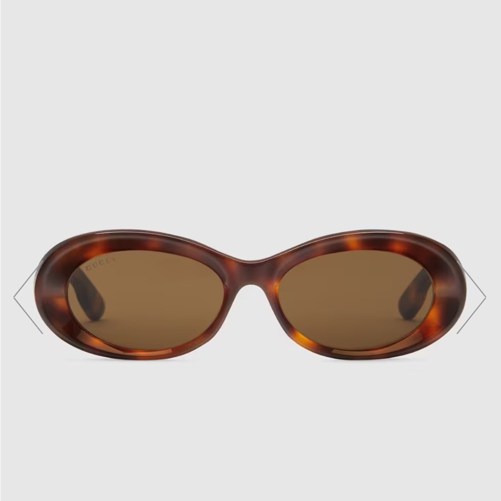 Gucci Oval Sunglasses